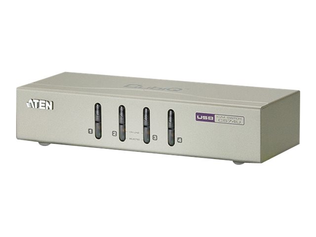 ATEN CS74U - KVM-Switch - 4 x KVM port(s) - 1
