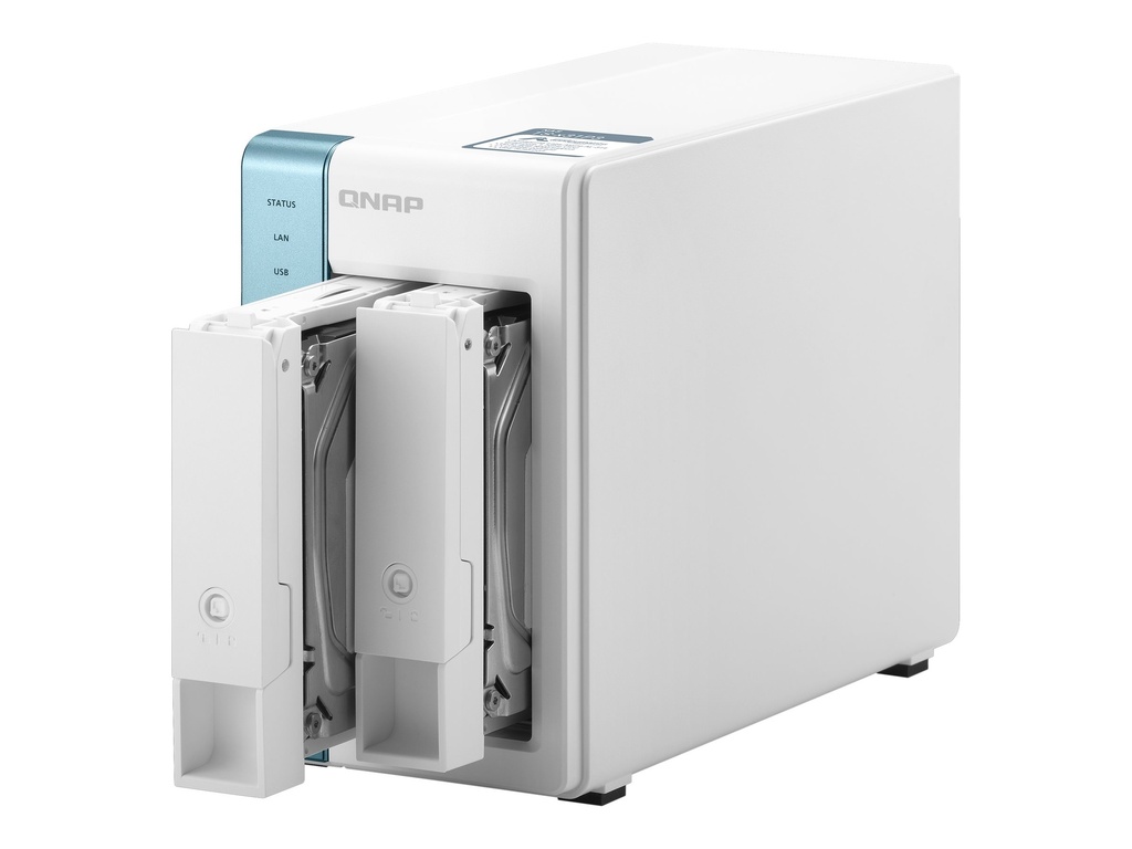 QNAP TS-231P3 - NAS-Server - 2 Schächte - SATA