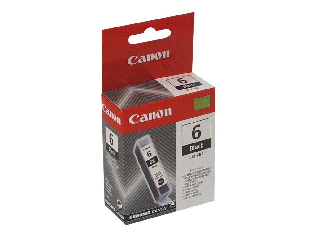Canon BCI BCI-6BK - Tintenpatrone Original - Schwarz - 13 ml