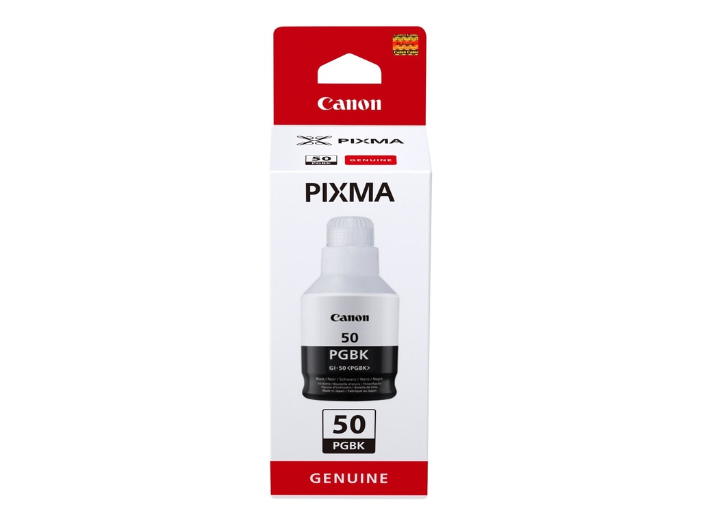 Canon GI 50 PGBK - Schwarz - original - Nachfülltinte