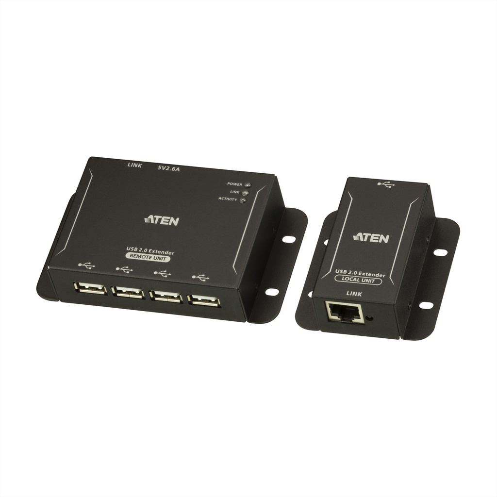 ATEN 4-Port USB 2.0 Cat 5 Extender bis zu - Kabel - Digital/Daten