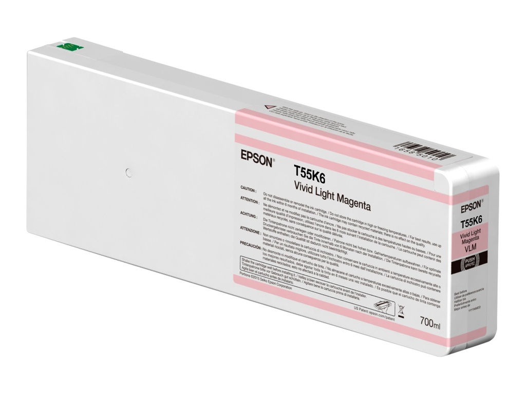 Epson T55K6 - 700 ml - Vivid Light Magenta