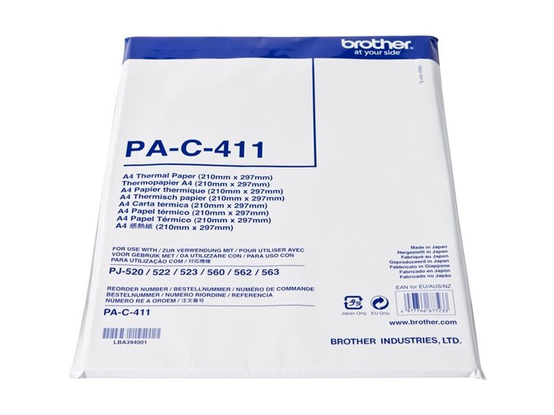 Brother A4 (210 x 297 mm) 100 Blatt Thermopapier