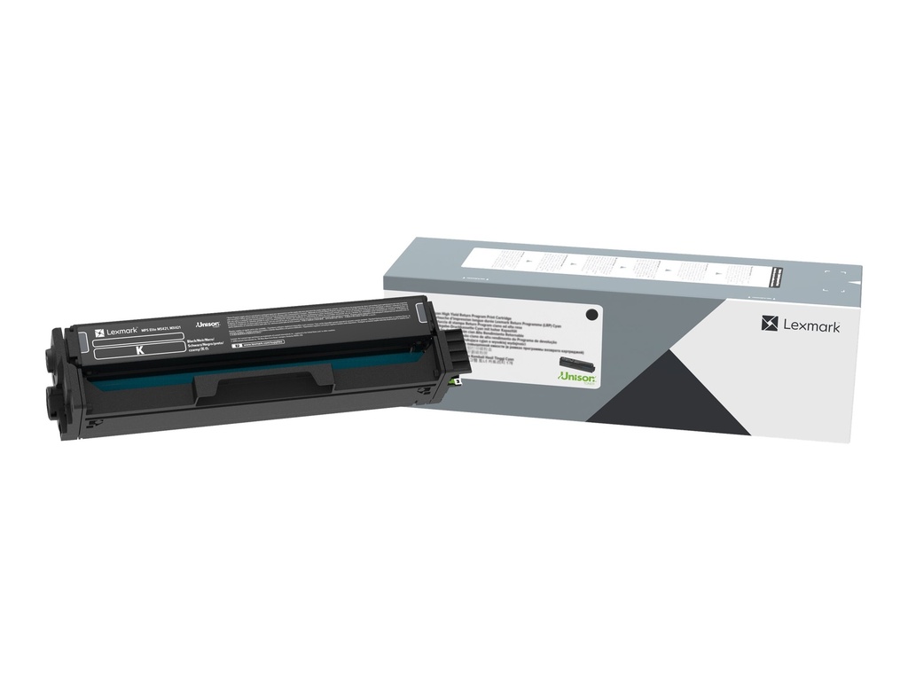 Lexmark Hohe Ergiebigkeit - Schwarz - original