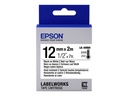 Epson LabelWorks LK-4WBH - Schwarz auf Weiß - Rolle (1,2 cm x 2 m)