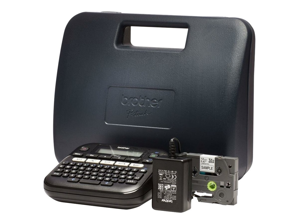 Brother P-Touch PT-D210VP - Beschriftungsgerät - s/w - Thermotransfer - Rolle (1,2 cm)