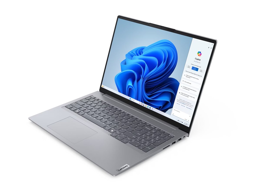Lenovo ThinkBook 16 G7 ARP 21MW - 180°-Scharnierdesign - AMD Ryzen 5 7535HS / 3.3 GHz - Win 11 Pro - Radeon 660M - 16 GB RAM - 512 GB SSD NVMe - 40.6 cm (16")