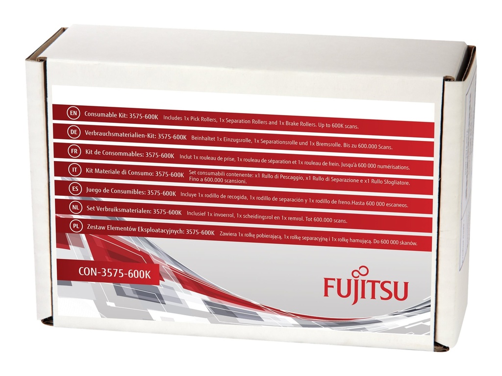 [CON-3575-600K] Fsas Technologies Fujitsu Consumable Kit: 3575-600K - Scanner