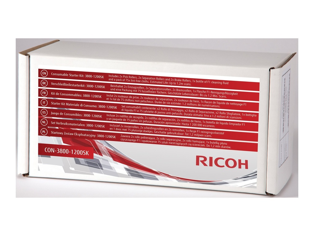 [CON-3656-200K] Fsas Technologies Ricoh - Scanner - Verbrauchsmaterialienkit