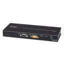 ATEN KA7174 KVM Adapter Modul mit lokaler USB PS/2 und RS-232 Konsole - Adapter - Digital/Daten