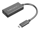 Lenovo Videoadapter - USB-C männlich zu HDMI weiblich - 24 cm - Schwarz - Unterstützung für 4K60Hz (3840 x 2160)