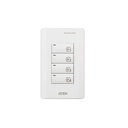 ATEN VPK104 - Fernbedienung - Weiß - Kunststoff - 119,2 mm - 74,2 mm - 9,2 mm