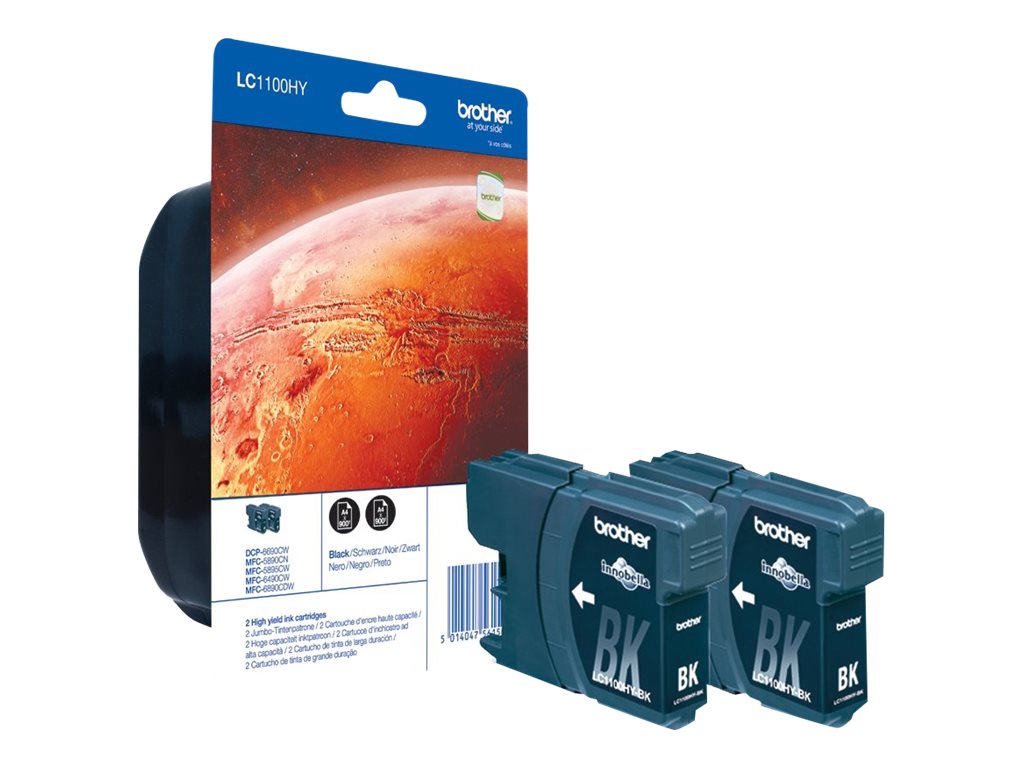 Brother LC1100HYBKBP2 MFC Tinte 2 - Original - Tintenpatrone
