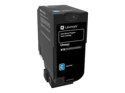 Lexmark Cyan - original - Tonerpatrone LCCP