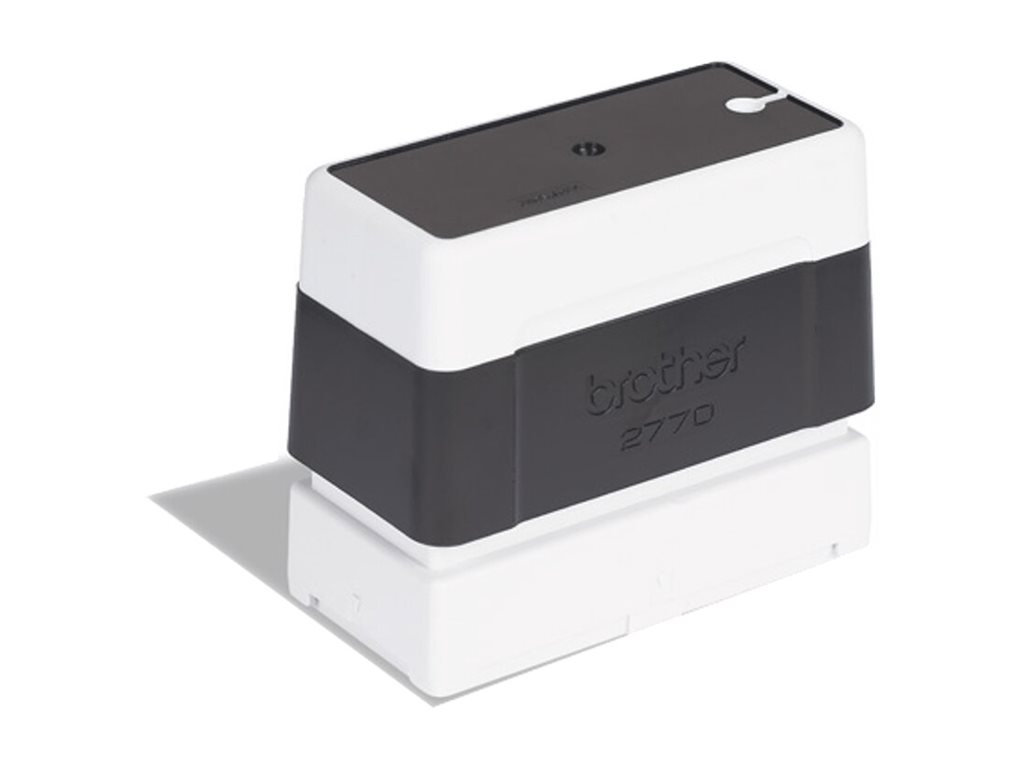 [PR2770B6P] Brother 2770 - Stempel - vorgetränkt - Schwarz - Benutzerdefinierter Text - 27 x 70 mm (Packung mit 6)
