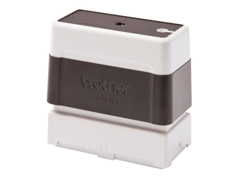 [PR2260B6P] Brother 2260 - Stempel - vorgetränkt - Schwarz - Benutzerdefinierter Text - 22 x 60 mm (Packung mit 6)
