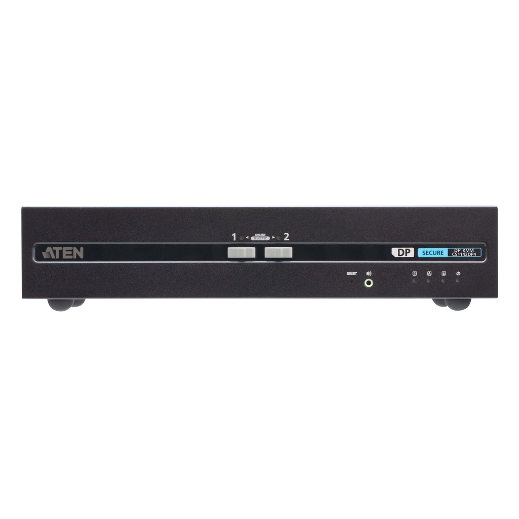 ATEN USB - DP Dual Display Secure KVM Switc - KVM-Umschalter - 2-Port
