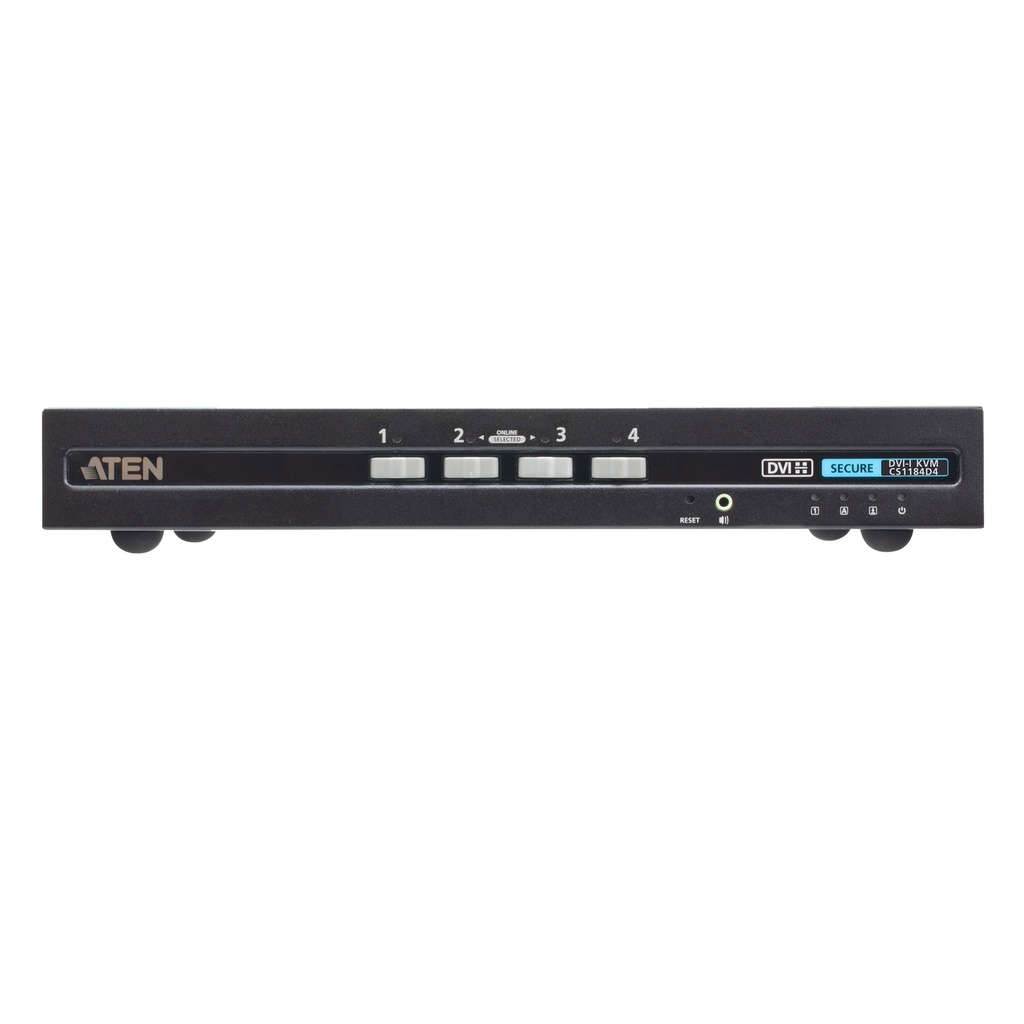 ATEN CS1184D4 - 3840 x 2160 Pixel - 4K Ultra HD - 8,9 W - Schwarz
