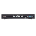 ATEN CS1184D4 - 3840 x 2160 Pixel - 4K Ultra HD - 8,9 W - Schwarz
