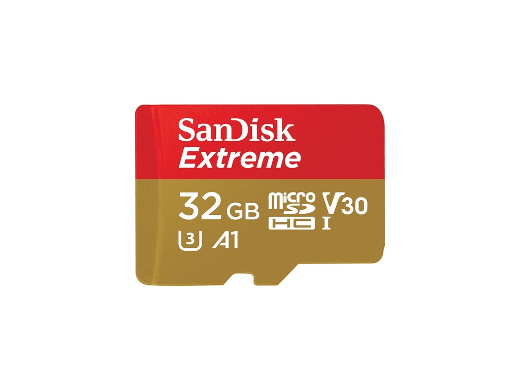 SanDisk Extreme - Flash-Speicherkarte (microSDHC/SD-Adapter
