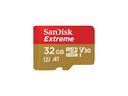 SanDisk Extreme - Flash-Speicherkarte (microSDHC/SD-Adapter