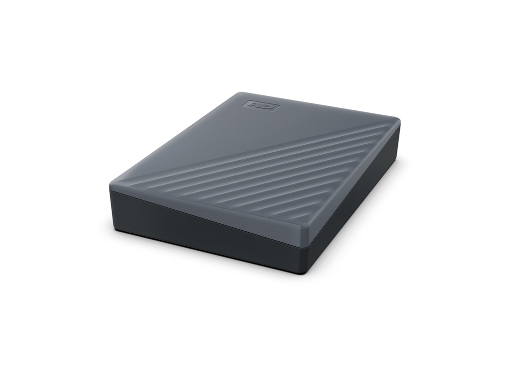 WD My Passport WDBRMD0040BGY-WESN - Festplatte - verschlüsselt - 4 TB - extern (tragbar)