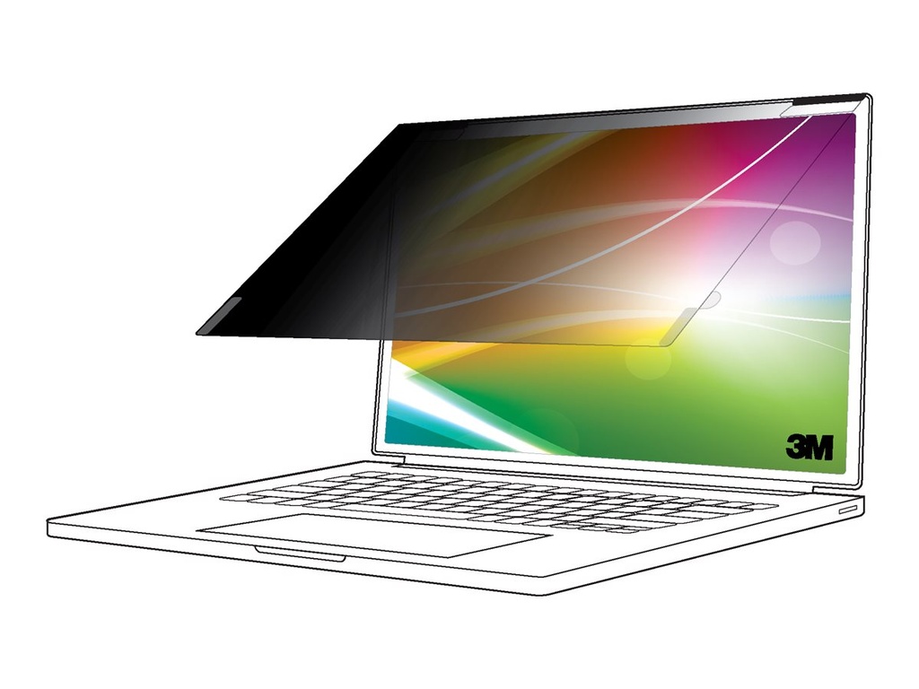 3M Blickschutzfilter für Notebook - heller Bildschirm, 3:2 - entfernbar - klebend - 34.2 cm (13.5")