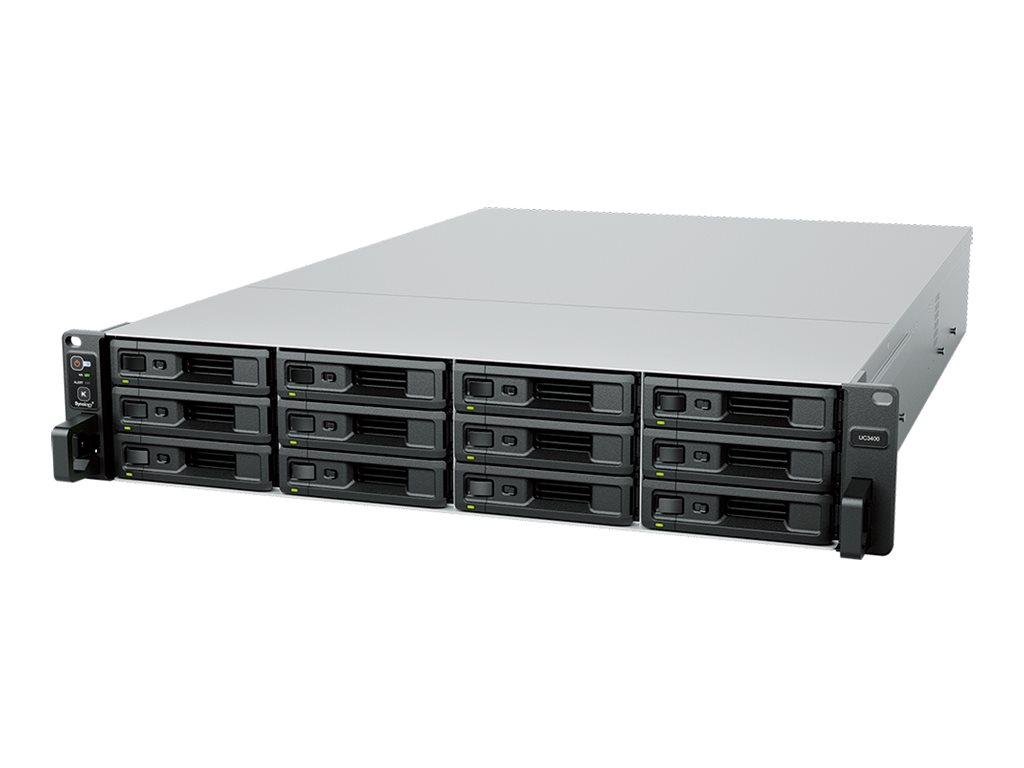 Synology UC3400 - NAS-Server - 12 Schächte