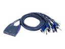 ATEN Petite CS64US - KVM-/Audio-/USB-Switch