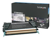 Lexmark Hohe Ergiebigkeit - Schwarz - original