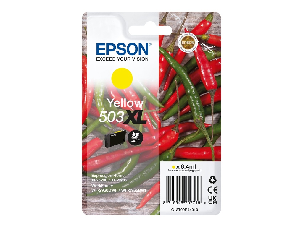 Epson 503XL Singlepack - 6.4 ml - XL - Gelb - original