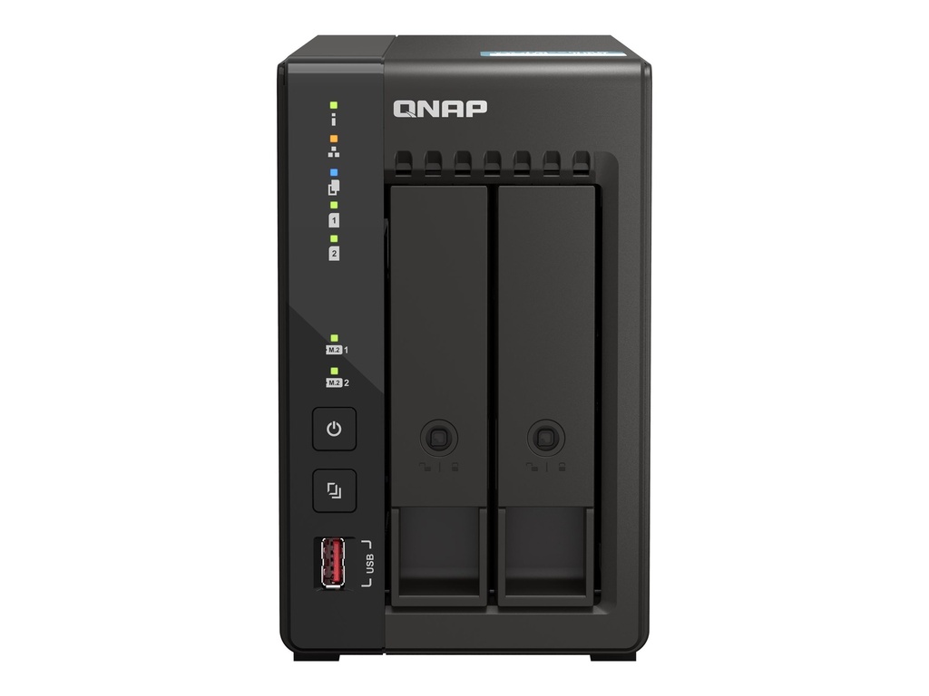 QNAP TS-253E - NAS-Server - 2 Schächte - SATA