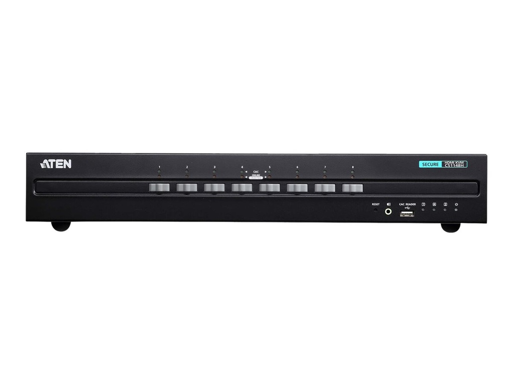 ATEN CS1148H - 3840 x 2160 Pixel - 4K Ultra HD - Schwarz