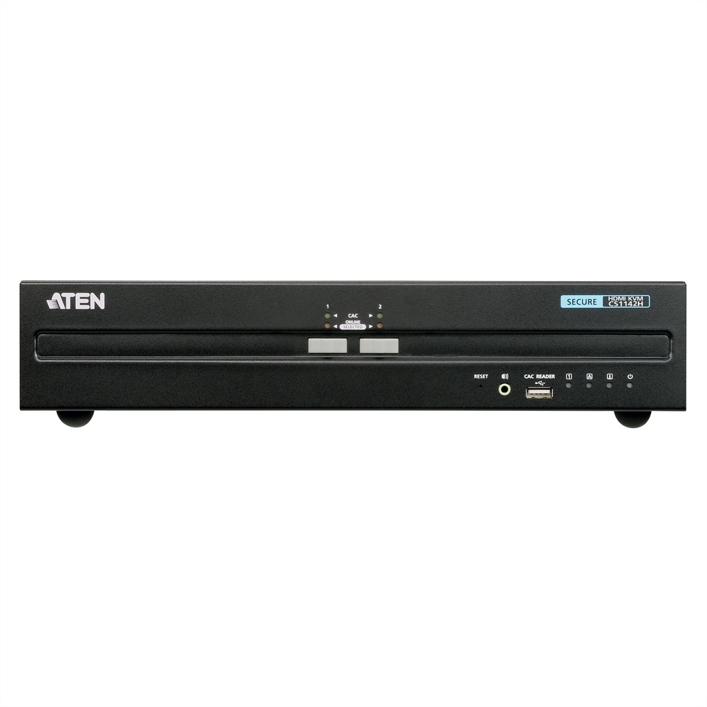 ATEN CS1142H - 3840 x 2160 Pixel - 4K Ultra HD - Schwarz