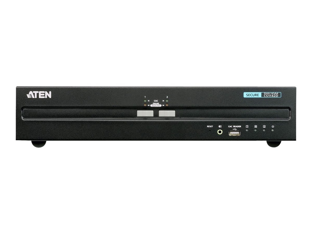 ATEN CS1142D - PSS PP v3.0 Compliant - KVM-/Audio-/USB-Switch