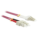 Synergy 21 LWL-2-Faser-Patchk. 0,5mtr.LC-SC, 50/125um,OM4, AD=3mm, -• konfektioniert - Halogenfrei