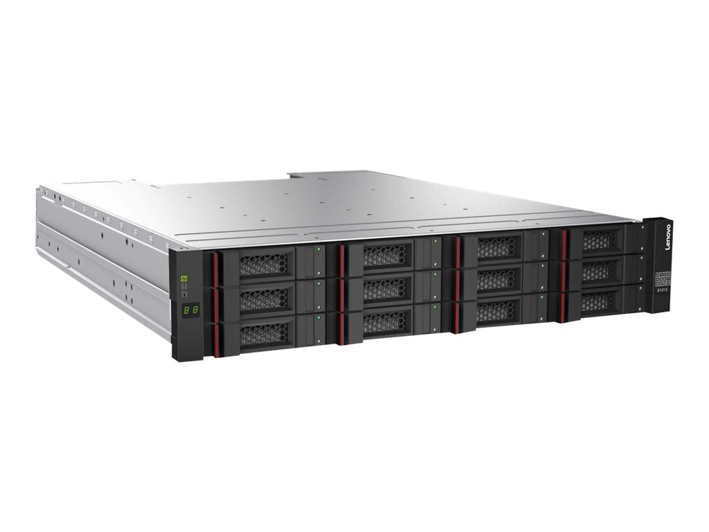 Lenovo Storage D1212 4587 - Speichergehäuse - 12 Schächte (SAS-3)