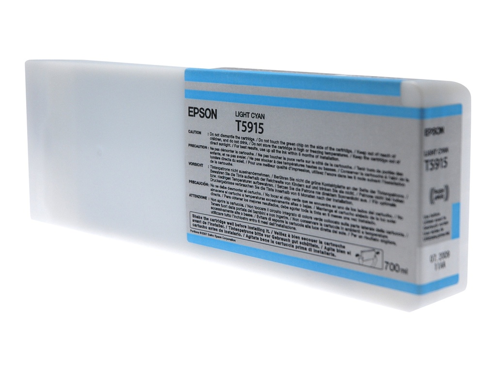 Epson T5915 - 700 ml - hell Cyan - original
