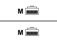 Lenovo Netzwerkkabel - RJ-45 (M) zu RJ-45 (M)