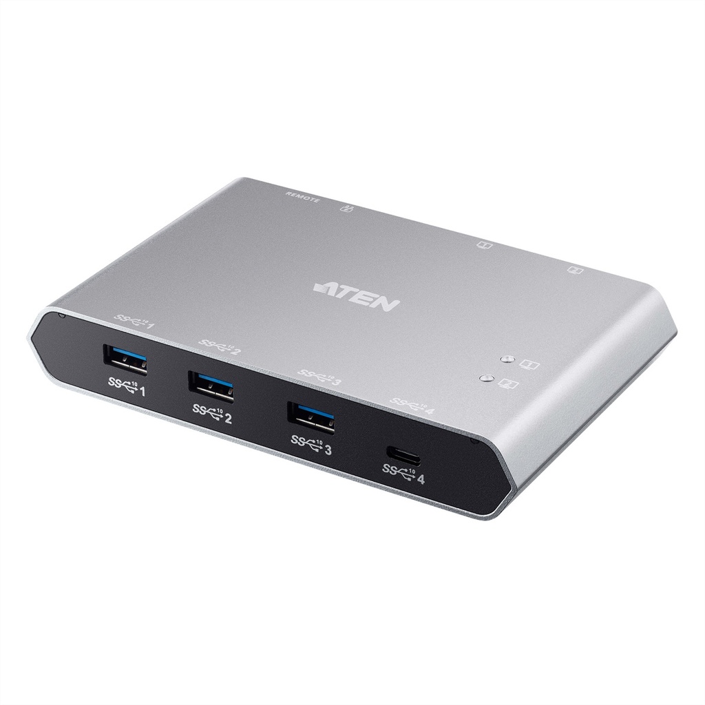 ATEN US3342 2 x USB 3.0 Sharing Switch Power Pass-Through/File