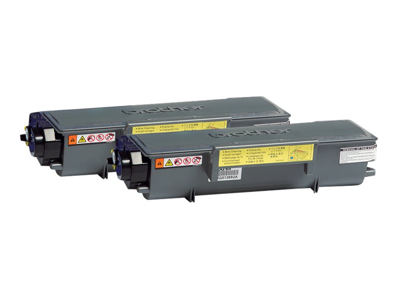 Brother TN3280 2PK - 2er-Pack - Schwarz - original