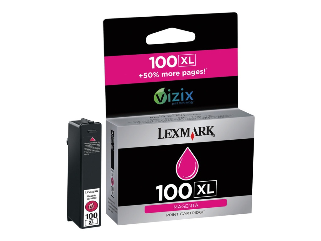 Lexmark Cartridge No. 100XL - Hohe Ergiebigkeit