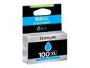 Lexmark 100XL - Cyan - original - Tintenpatrone