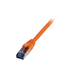 Synergy 21 Patchkabel RJ45 Cat6a 500Mhz orange S-STP S/FTP TPE/LSZH Superflex - Kabel - Netzwerk