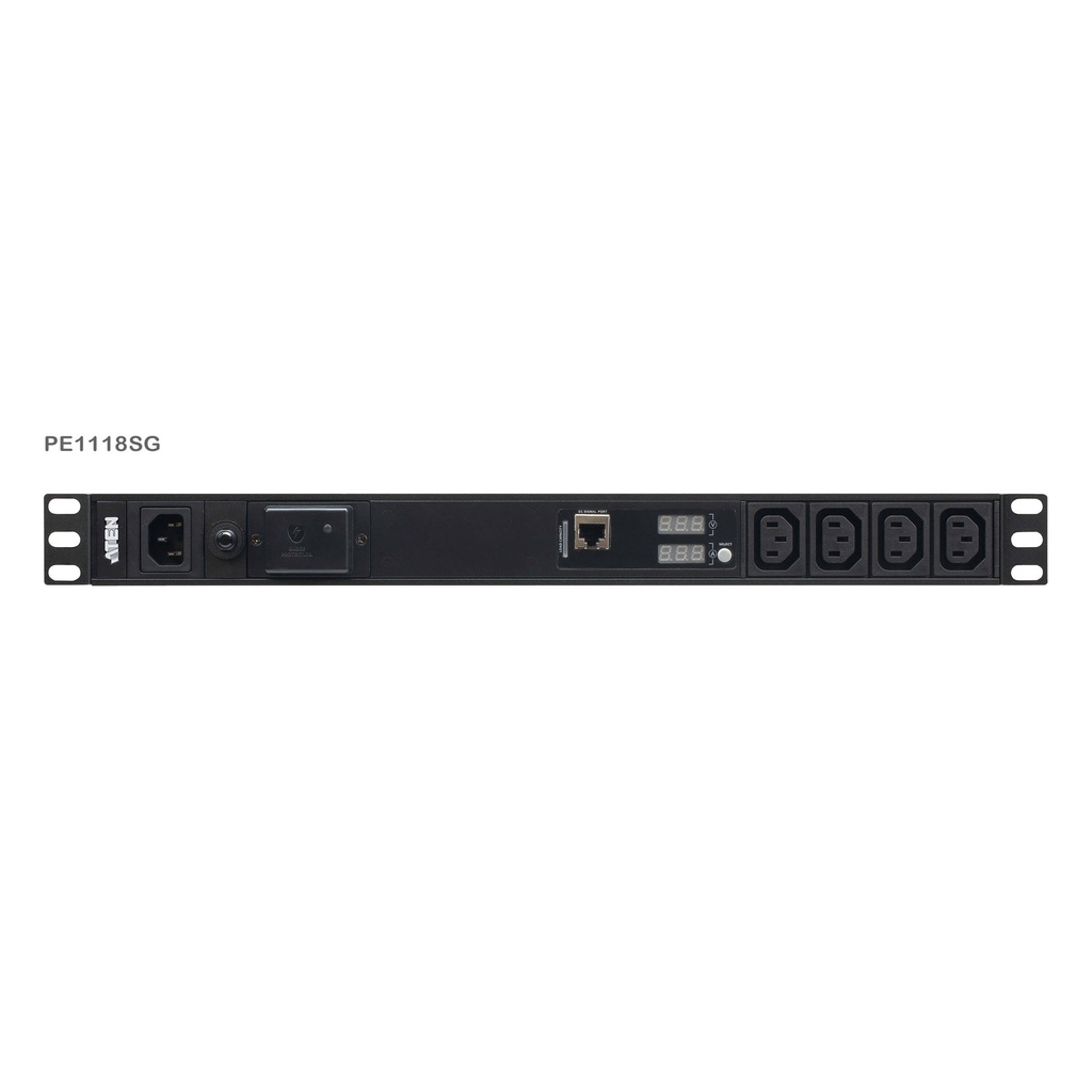 ATEN PE1118SG Basis PDU mit MessfunktionÜberspannungsschutz - (Offline-) USV - 19"