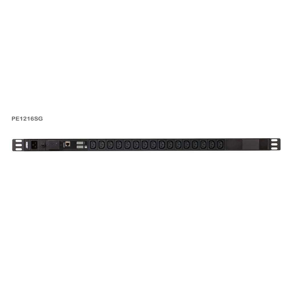 ATEN PE1216SG Basis PDU mit MessfunktionÜberspannungsschutz - (Offline-) USV - Rack-Modul