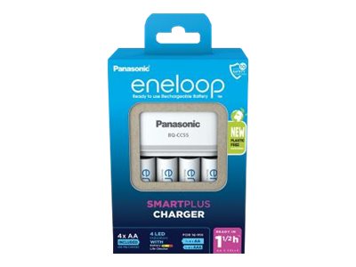 Panasonic eneloop BQ-CC55 - Batterieladegerät - (für 4xAA/AAA)