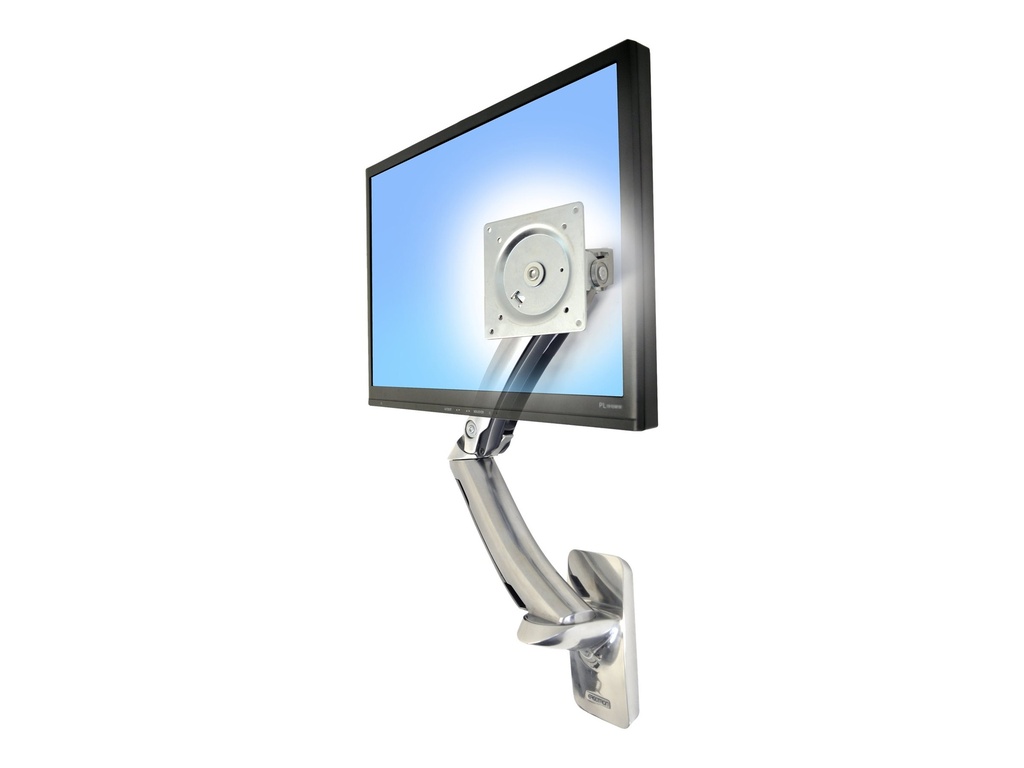Ergotron MX - Befestigungskit (Gelenkarm, Aufbauplatte, VESA-Halterung) - Konstante Krafttechnologie - für LCD-Display - Polished Aluminum - Bildschirmgröße: bis zu 106,7 cm (bis zu 42 Zoll)