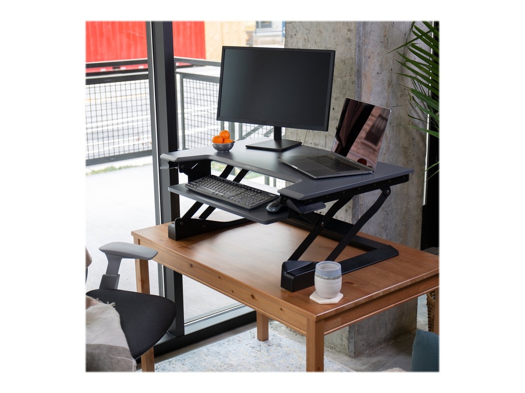 Ergotron WorkFit-T Medium - Stehender Tischwandler