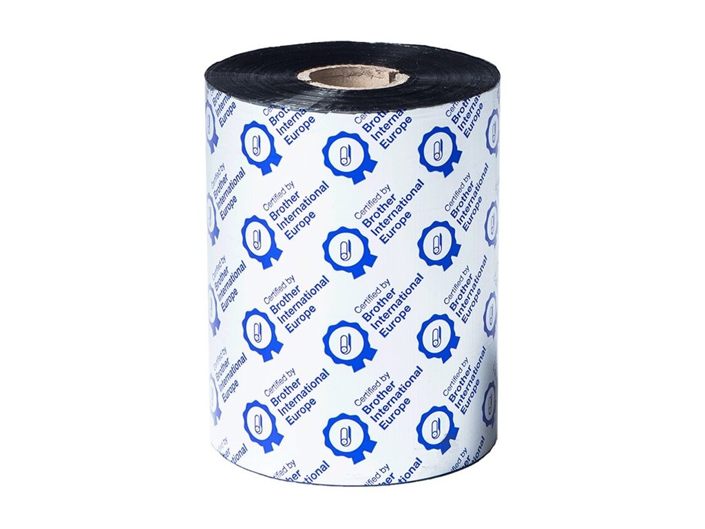 [BSP1D600110] Brother Premium - Schwarz - 110 mm x 600 m - Farbband (Packung mit 6)